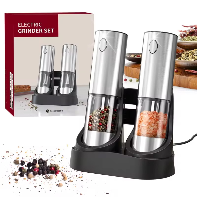Kitchen Gadgets Electric - 1/2PCS Macina sale e pepe elettrico