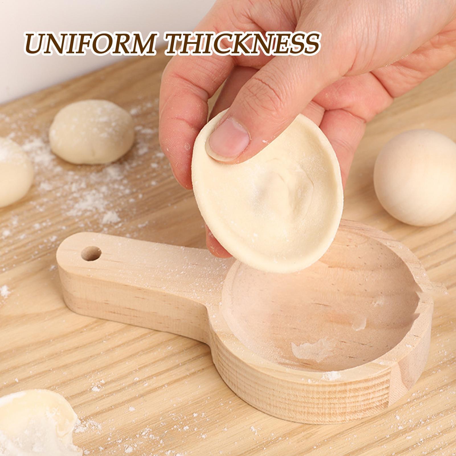 Kitchen Gadgets Dumpling Maker - Pressa Rotonda Manuale per Sfoglie di