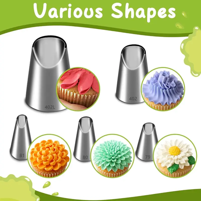 Kitchen Hanging Gadgets - Set di 5 ugelli per decorazioni