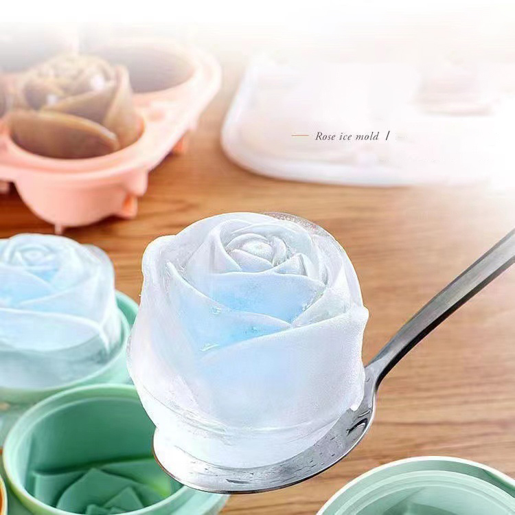 Kitchen Hanging Gadgets - Stampi per ghiaccio rosa 3D Stampo
