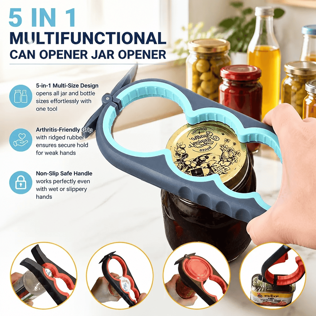 Kitchenaid Kitchen Gadgets - Apribottiglie 5 in 1, Apribottiglie per