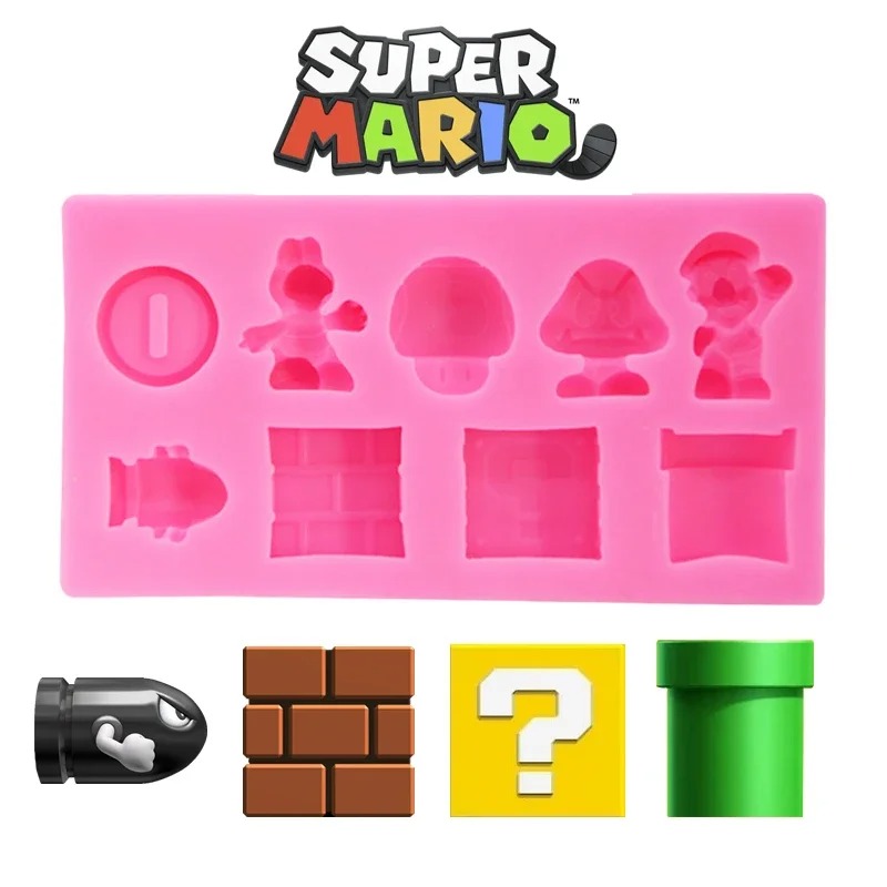 Kitchen Hanging Gadgets - Stampo per Torta 3D Super Mario