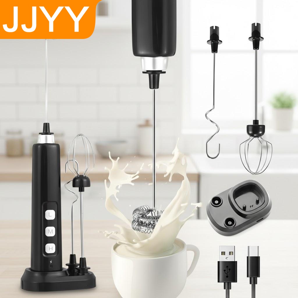Milk Frother - Frullino per Latte Ricaricabile USB, Mini
