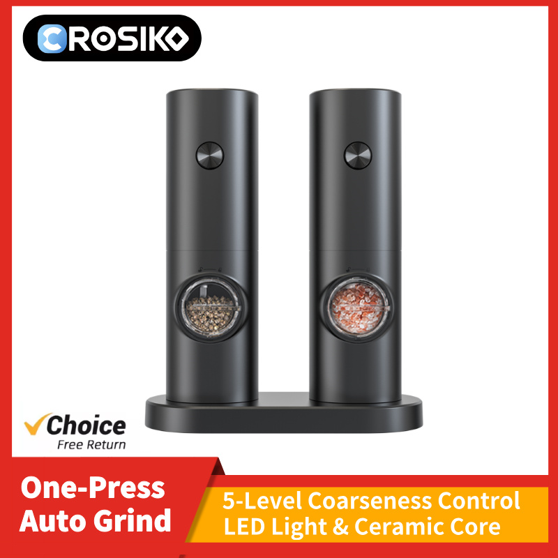 Kitchen Gadgets Electric - CROSIKO KYMQ-14BS Macinapepe e Macinasale Elettrico