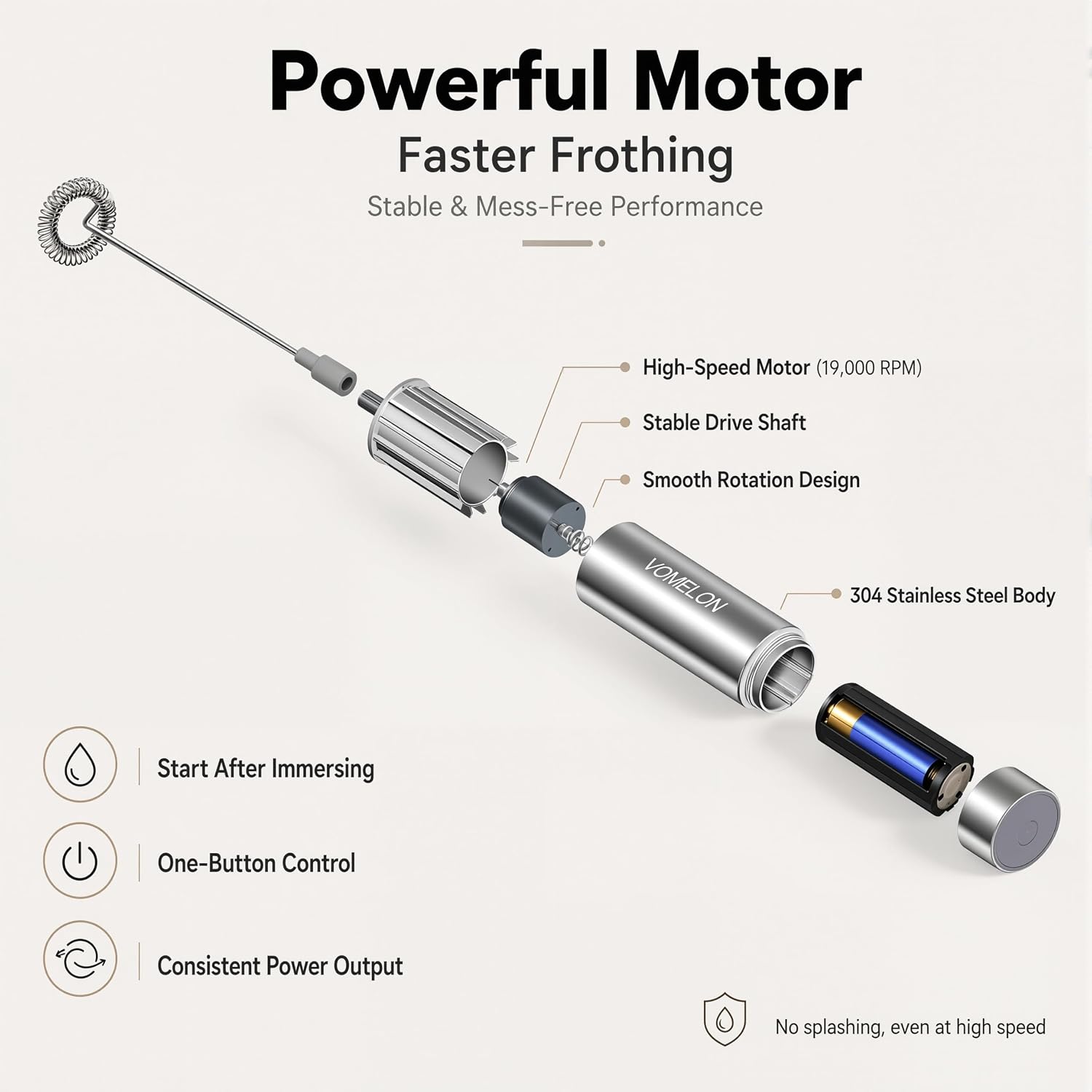 Montalatte Portatile a Batteri - Milk Frother recensione e prezzo