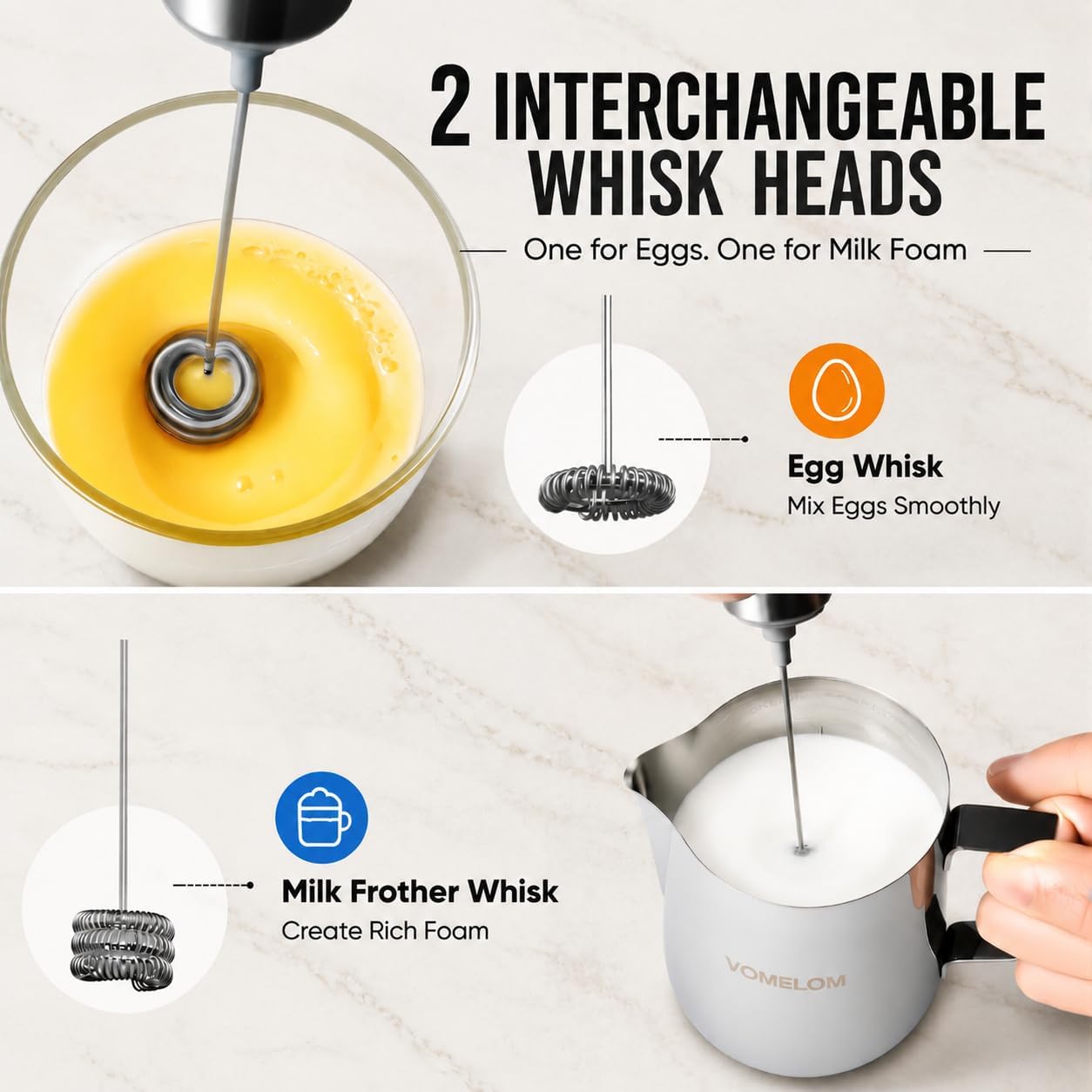 Montalatte Portatile a Batteri - Milk Frother recensione e prezzo