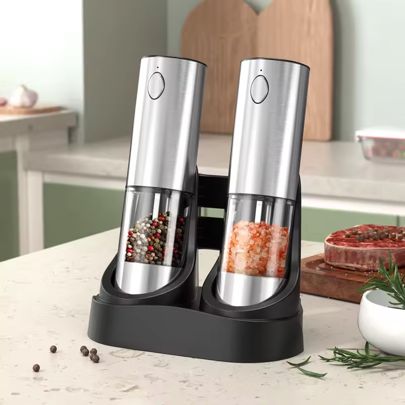 1/2PCS Macina sale e pepe elet - Kitchen Gadgets Electric recensione e prezzo