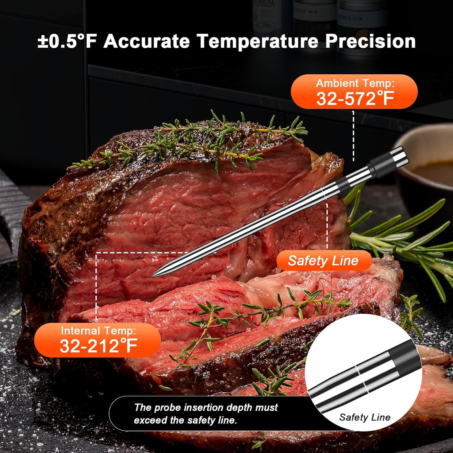 Termometro per carne wireless  - Kitchen Timer Digital recensione e prezzo