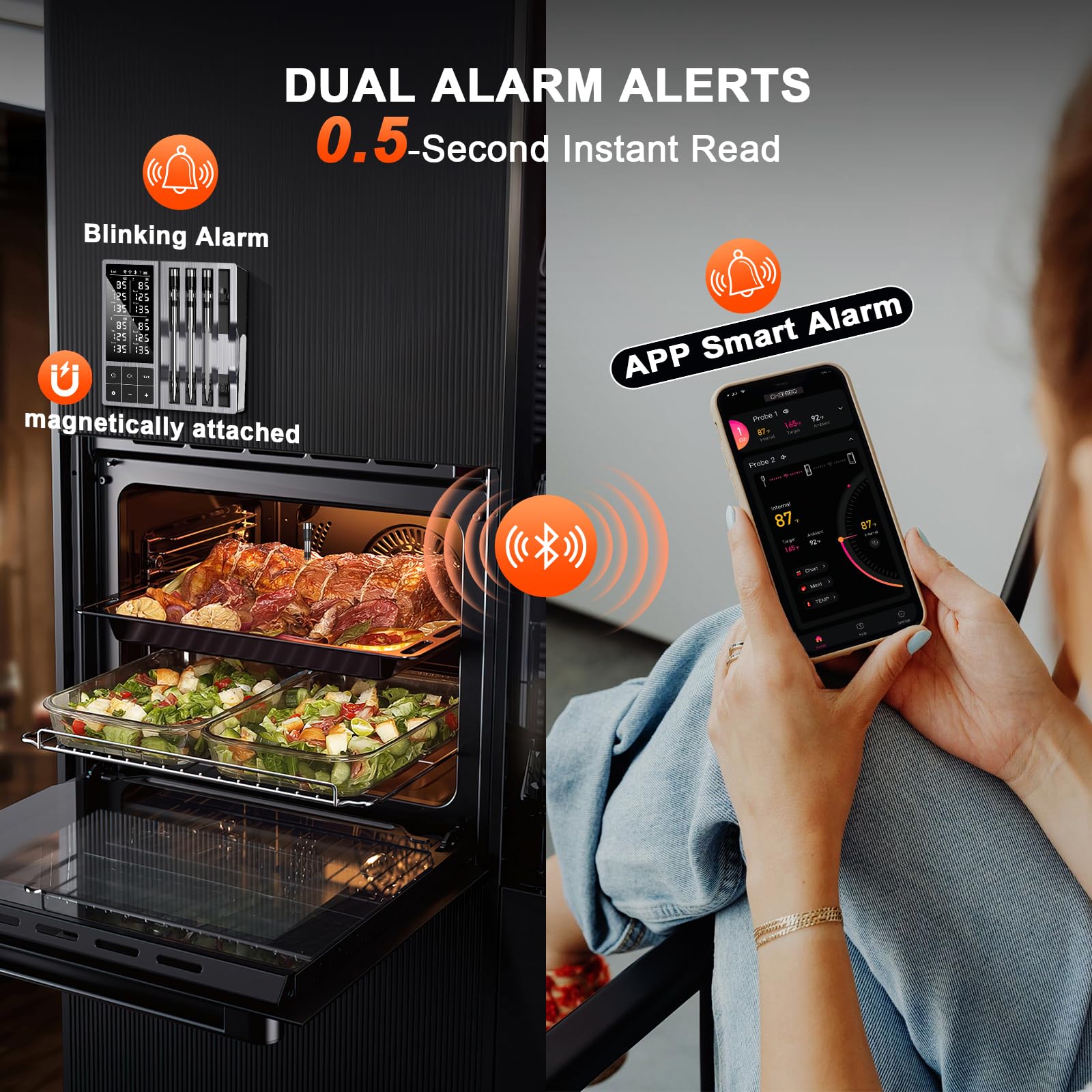 Termometro per carne wireless  - Kitchen Timer Digital recensione e prezzo