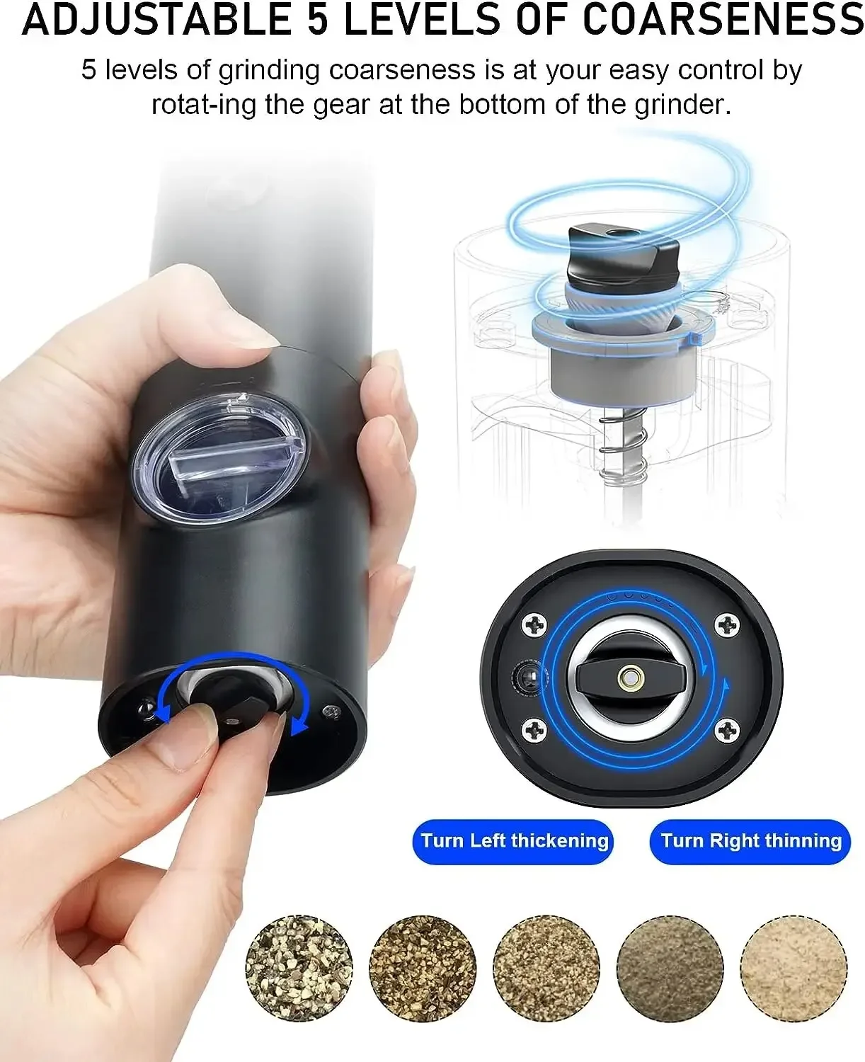 Macina sale e pepe elettrico c - Kitchen Gadgets Electric recensione e prezzo