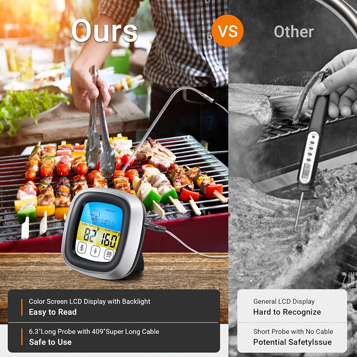 Termometro Digitale per Carne  - Kitchen Timer Digital recensione e prezzo