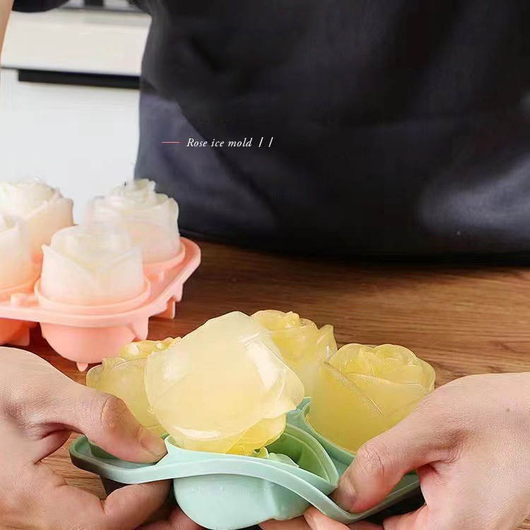 Stampi per ghiaccio rosa 3D St - Kitchen Hanging Gadgets recensione e prezzo
