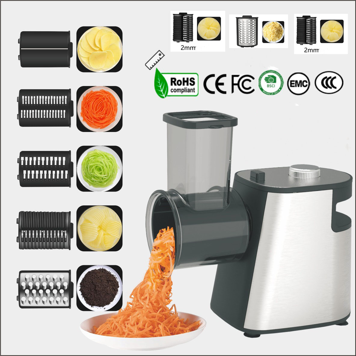 Affettatrice per alimenti Grat - Kitchen Gadgets Electric recensione e prezzo