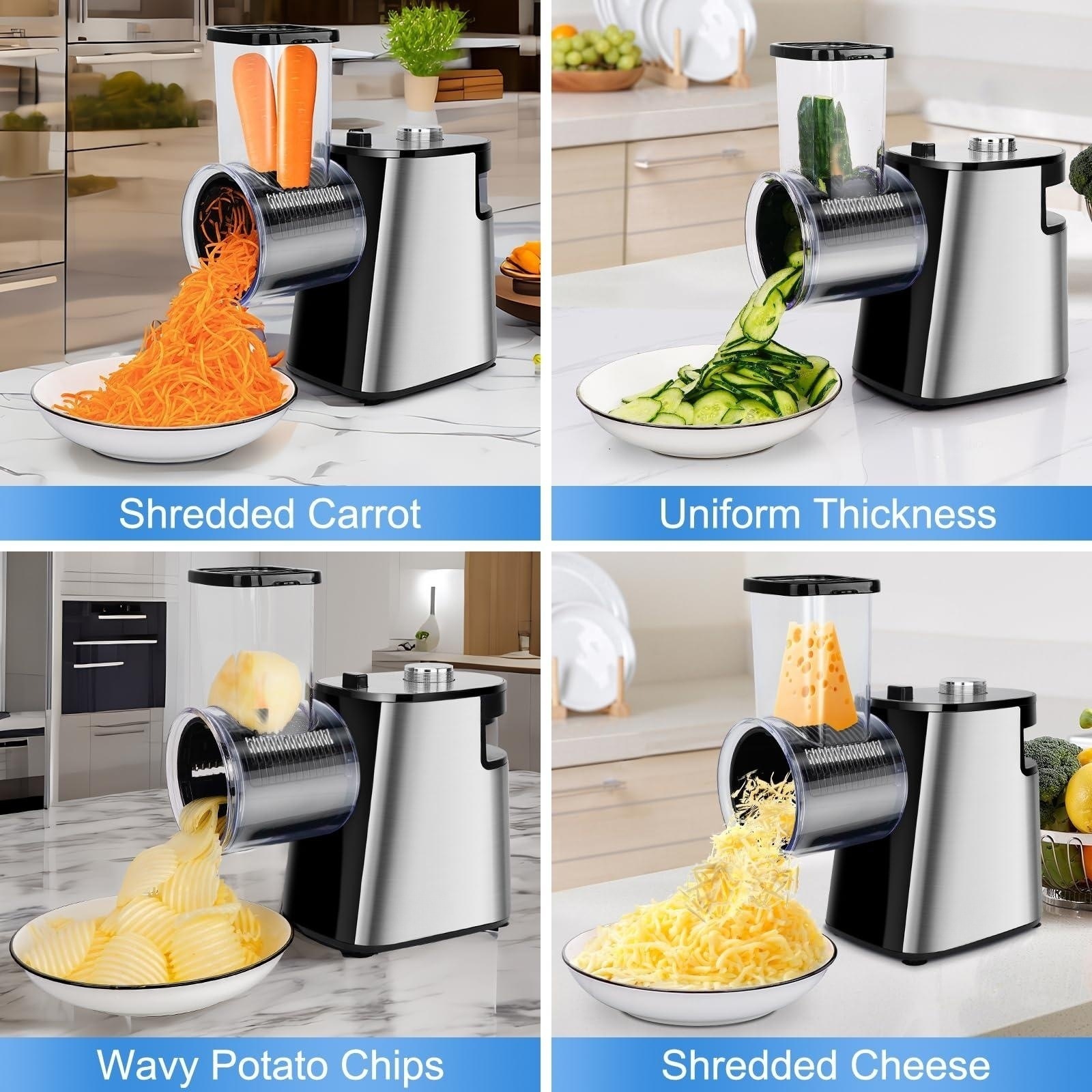 Affettatrice per alimenti Grat - Kitchen Gadgets Electric recensione e prezzo