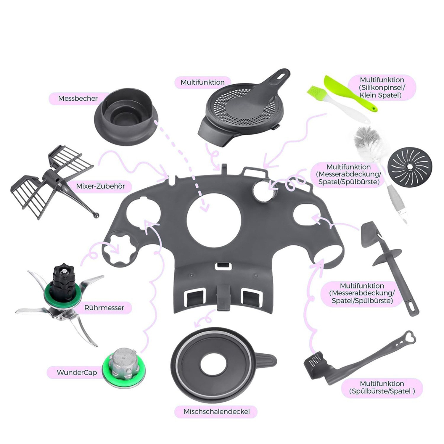 Supporto Organizzatore Multifu - Kitchen Gadgets Thermomix recensione e prezzo