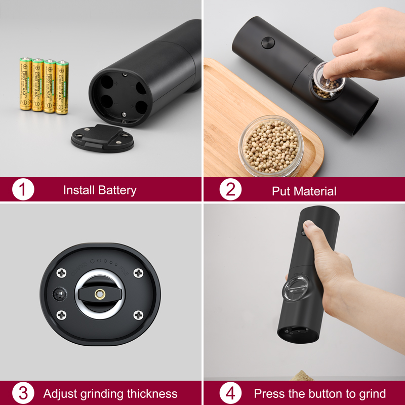 CROSIKO KYMQ-14BS Macinapepe e - Kitchen Gadgets Electric recensione e prezzo