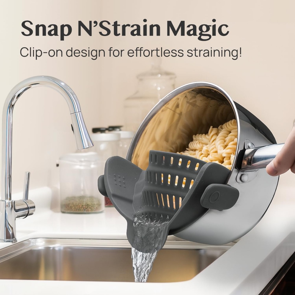 Scolapasta in Silicone con Cli - Kitchen Gadgets Images recensione e prezzo