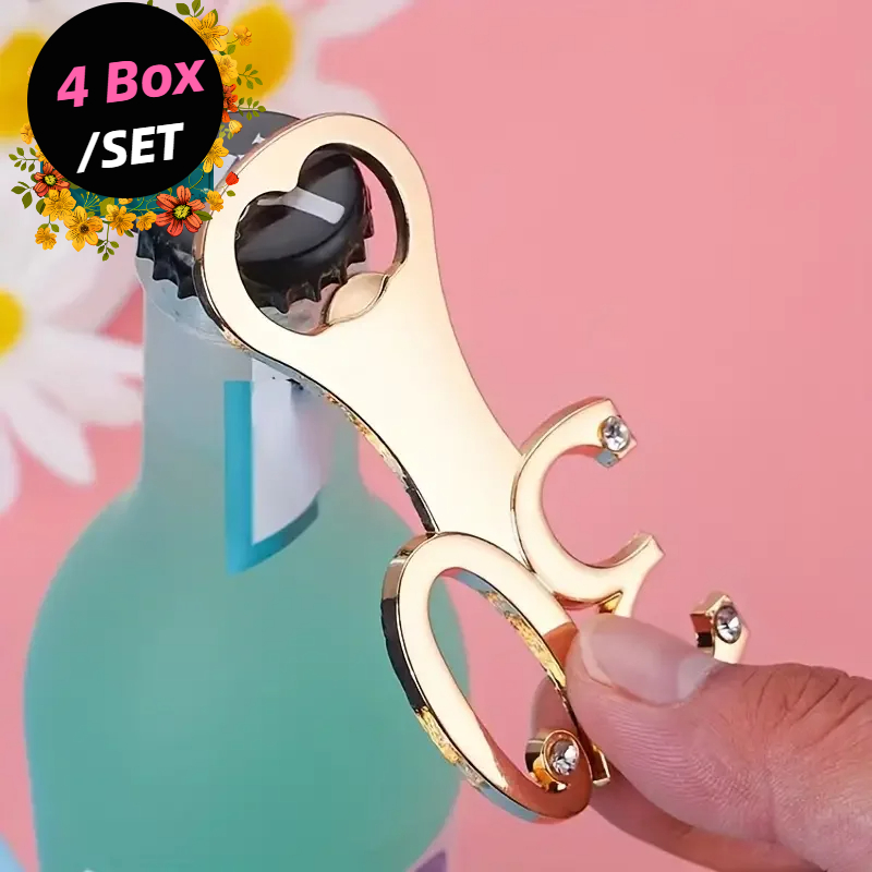 Set di 4 Apribottiglie Dorati  - Funny Kitchen Gadgets Gifts recensione e prezzo